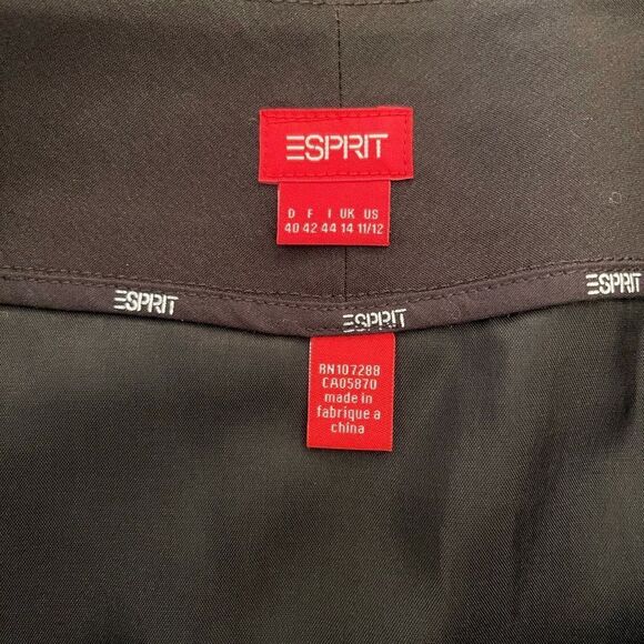 NWT ESPRIT Pleated Wrap Belted Mini Skirt 11/12 - Picture 3 of 15